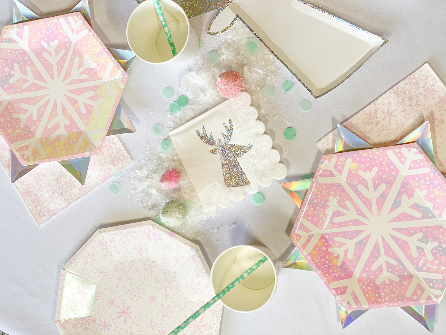 Frosted Large Plates