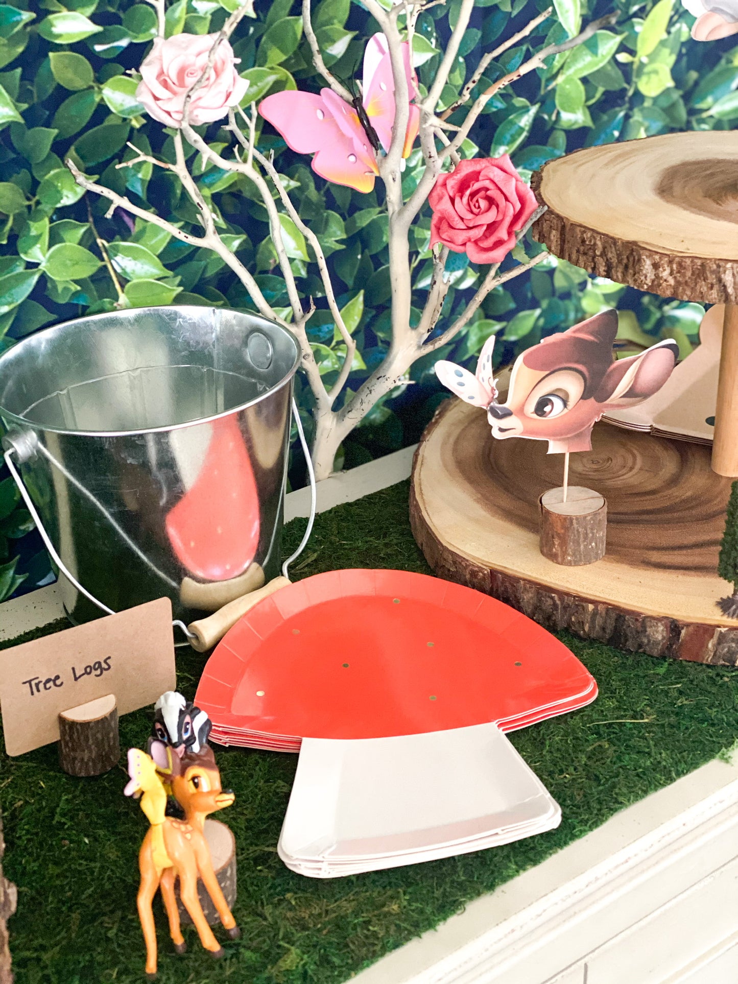 Toadstool Plates