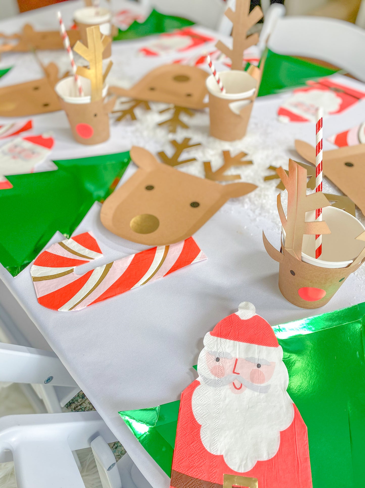 Candy Cane Napkins
