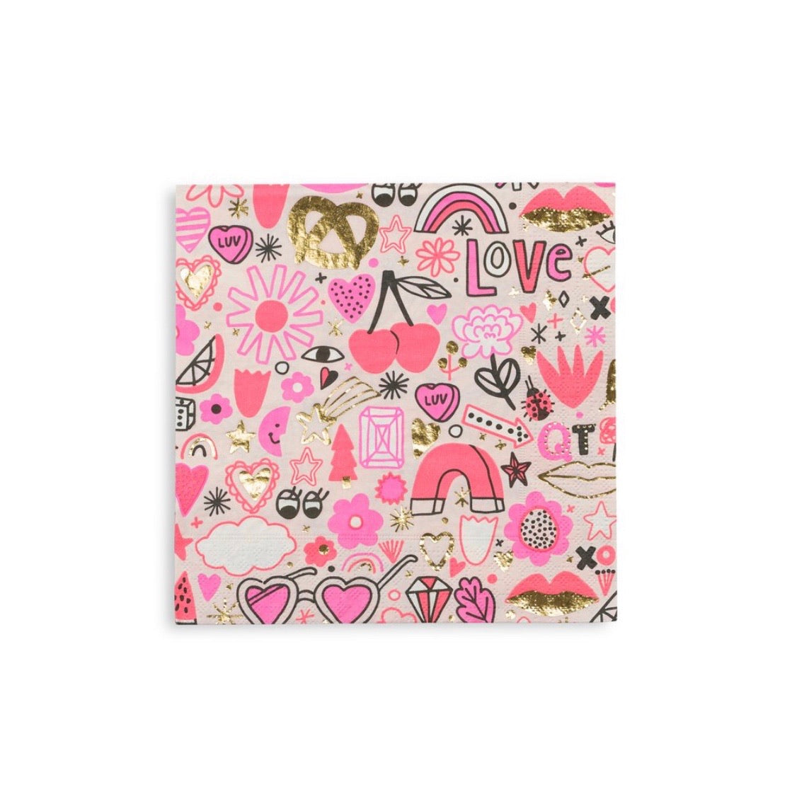 Love Notes Large Napkins