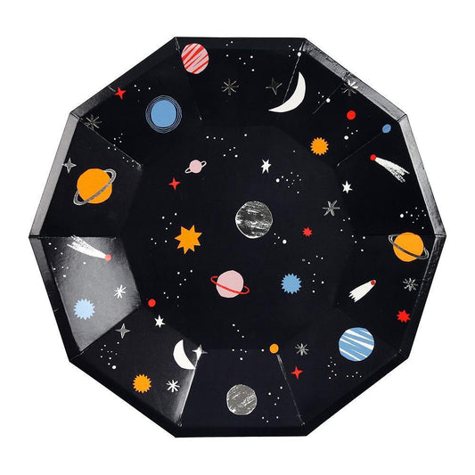 To the Moon Large Plates