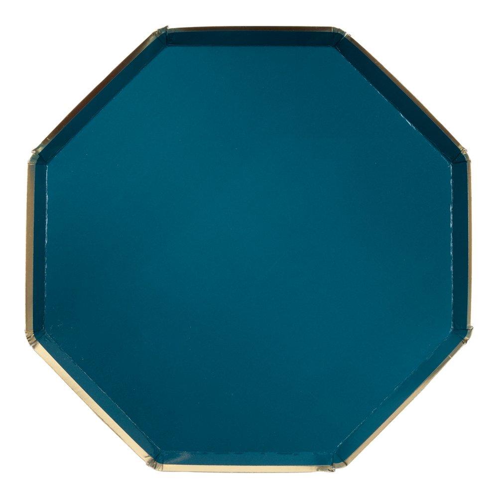 Dark Teal Large Plates