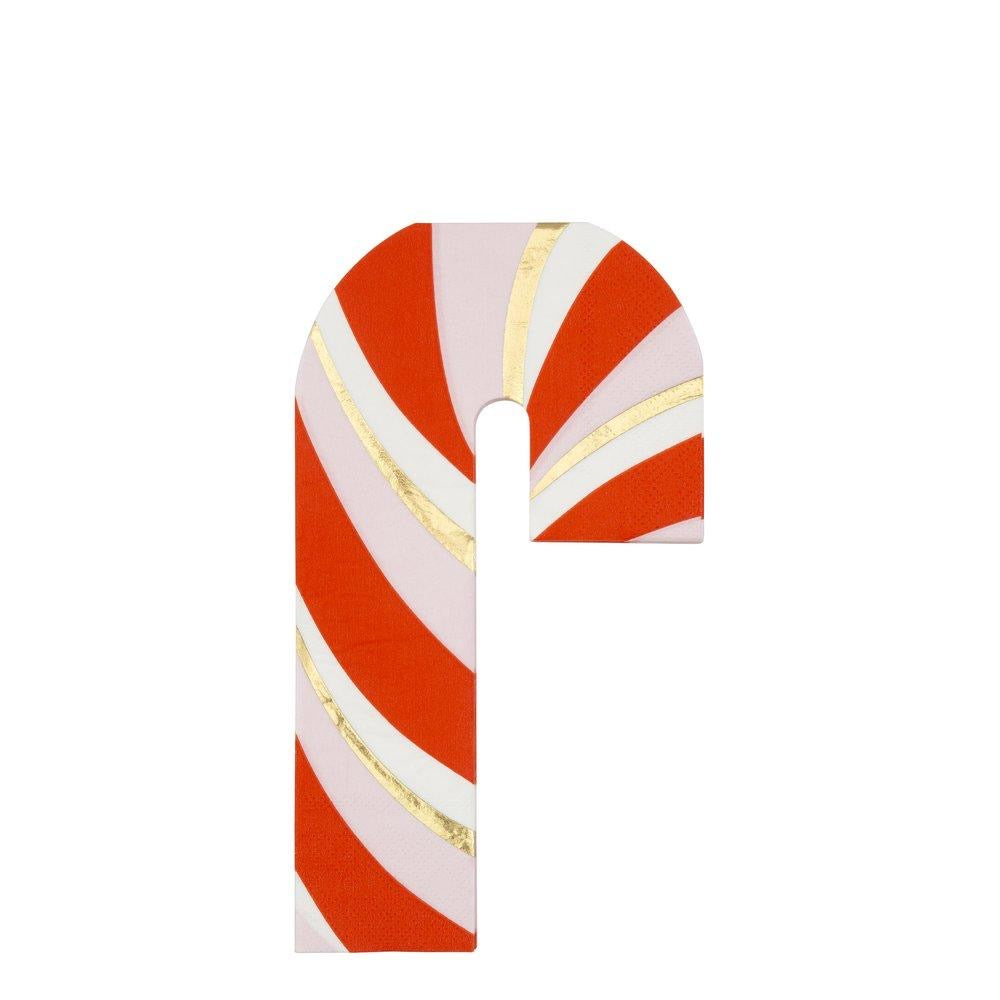 Candy Cane Napkins
