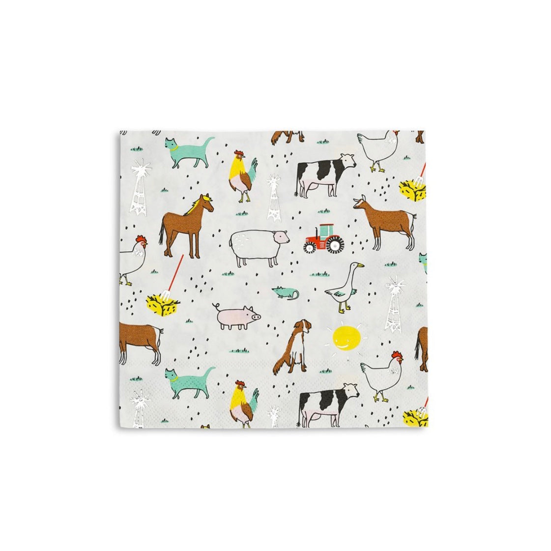 On the Farm Large Napkins