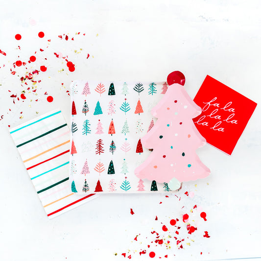 Frosting Tree Dessert Plates