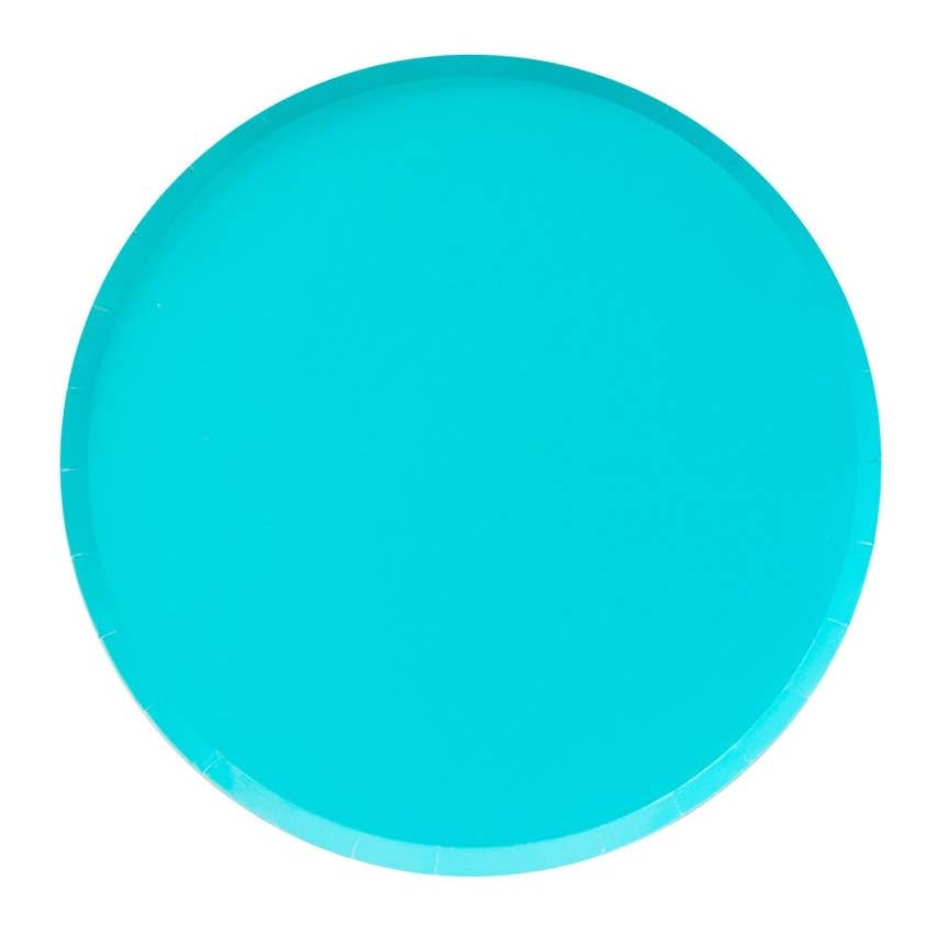 Sky Blue 9 inch Plates