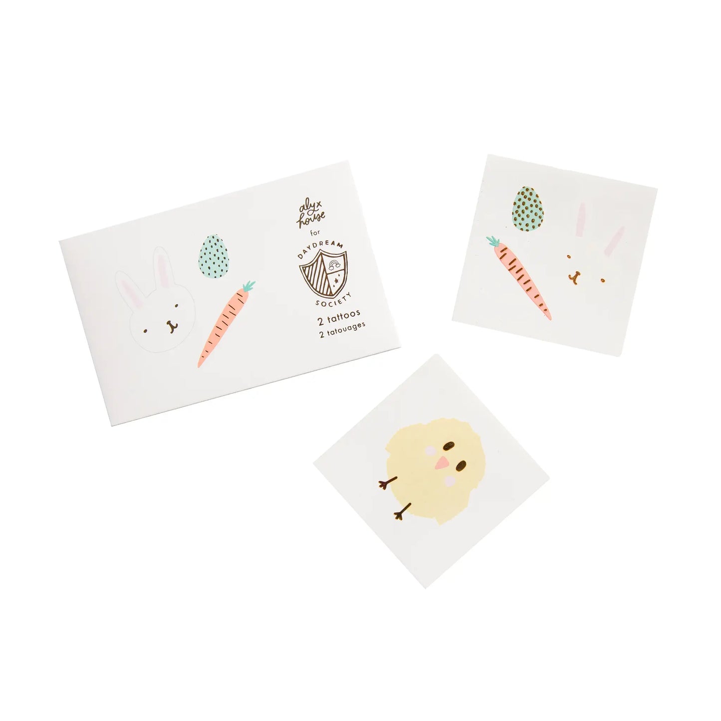 Easter Fun Temporary Tattoos - 2 Pk.